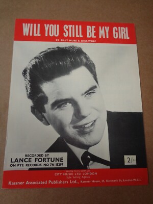 Lance Fortune - Will You Still Be My Girl Noten