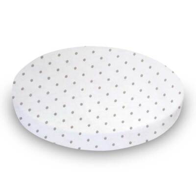 SheetWorld Fitted Oval Sheet 26x47 Fits Stokke Sleepi, Cotton Jersey Soft Prints