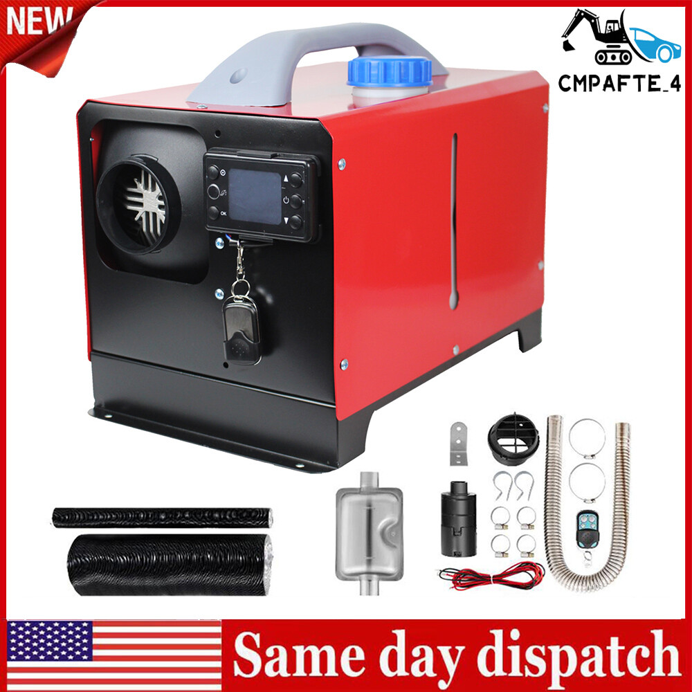 8KW 12V Diesel Air Heater LCD Thermostat Remote Control Motorhome Truck Trailer