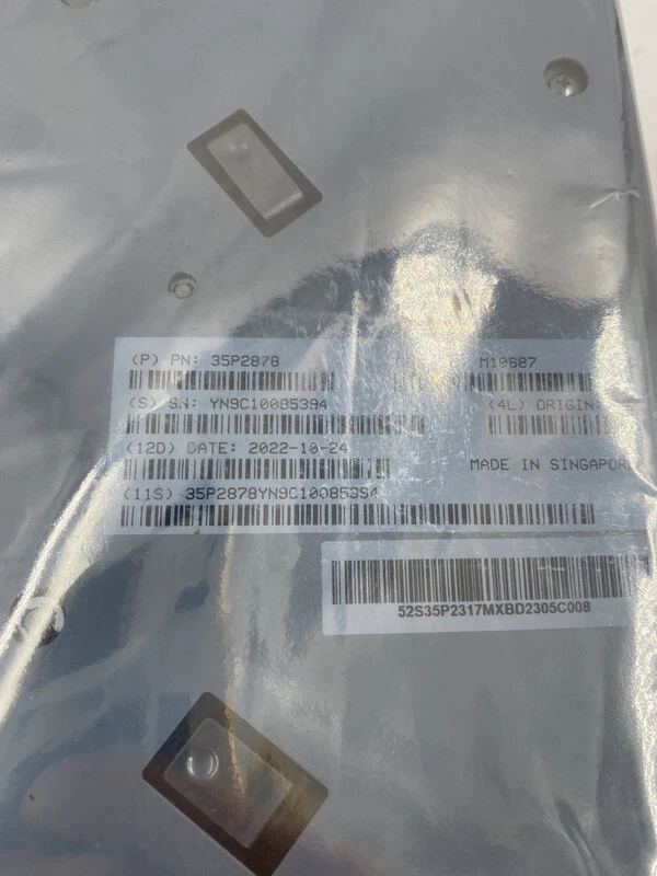 IBM 35P2878 3592 (TS3500) E06 (TS1130) 4GB FC TAPE DRIVE MODULE - Image 3 of 3