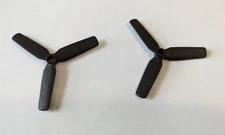 Genuine LEGO Part 30332 Black Large 3-Blade Propellers 9 Diameter Rare!