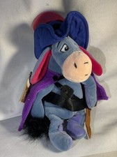 Disney Store Bean Bag Plush - MUSKETEER EEYORE Winnie the Pooh 9  