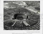 Press Photo A view of Jack Murphy Stadium, San Diego, California - afx24030