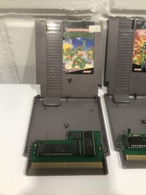 Teenage Mutant Ninja Turtles 1, 2 & 3 LOT Nintendo NES TMNT READ/PiCS Athentic