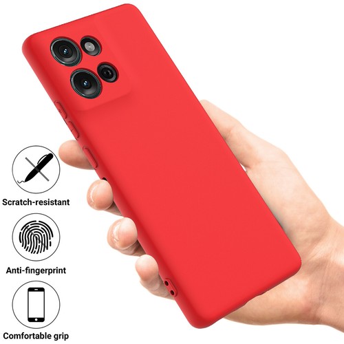 Skin Touch Feel Soft Liquid Silicone Cover Case For Motorola Moto G 5G (2025) - Picture 14 of 22