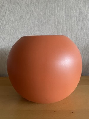 ASA Selection Kugelvase, orange, Höhe 15 cm, Öffnung = 9,5 cm -neu & unbenutzt-