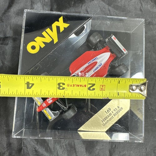 Onyx 169 Ferrari F 93 A Gerhard Berger 1993 scale 1:43 Boxed - Picture 19 of 19