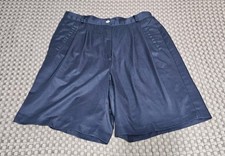Vintage Eastbrook Clothing Co Shorts Blue Size 12 - 100% Polyester Made In USA