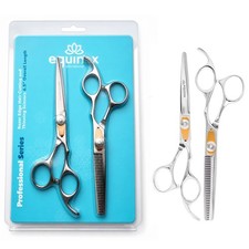 Equinox Professional Razor Edge Series Hair Cutting Scissors Set - 6.5 Inches