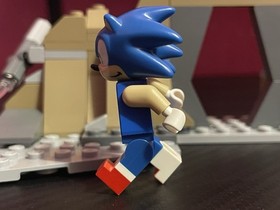 LEGO Dimensions Sonic the Hedgehog Minifigure Dim031 Rare Set 71244 Figure Only