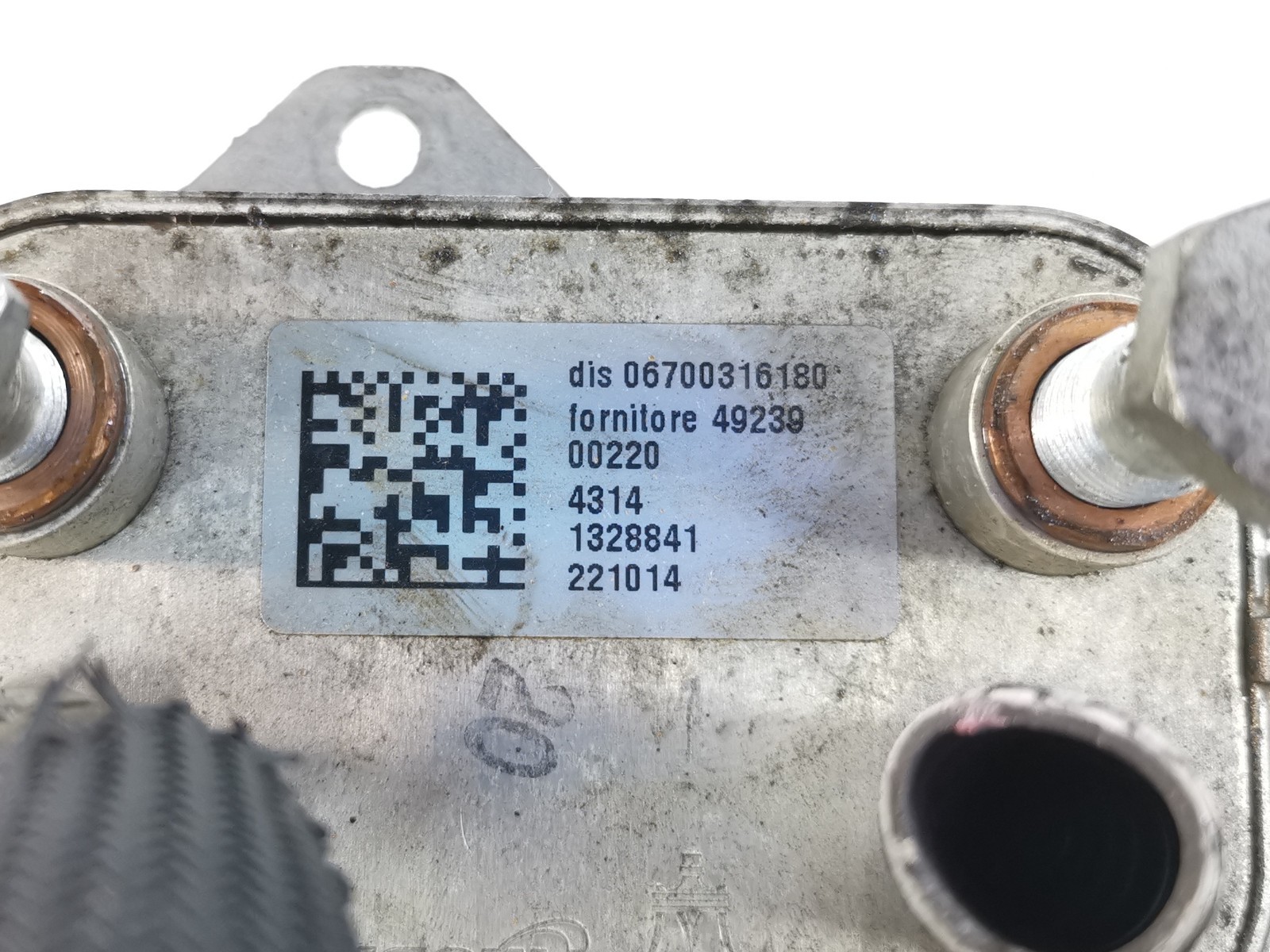 Maserati Ghibli 2015 RWD Auto 3.0 L Power Steering Oil Heat Cooler Exchanger OEM