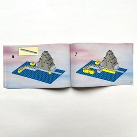 LEGO 6254 Rocky Reef - ONLY Instructions Manual - Vintage Classic Pirates I 1995