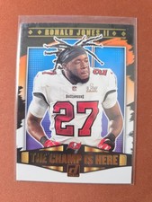 2021 Donruss #CIH-3 THE CHAMP IS HERE Ronald Jones II