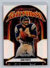 2025 Panini Prizm Black #15 Dan Fouts Talisman