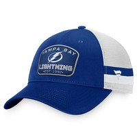 Tampa Bay Lightning Nhl Fanatics Fundamental Trucker Cap Blau