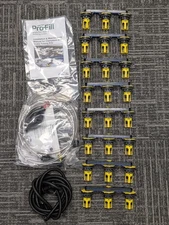 Flow-Rite Pro-Fill battery watering system for 48v Trojan batteries 8 X 6v