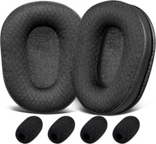 Mesh Fabric Earpads Replacement for Blueparrott B450/S450 450XT 450 XT Noise Ca