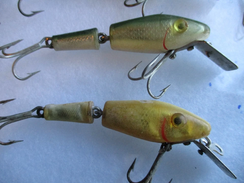 (8) Jointed L&S MirrOLure 00M Size Crankbait Fishing Lures Lot of 6. pictured - Image 3 of 4