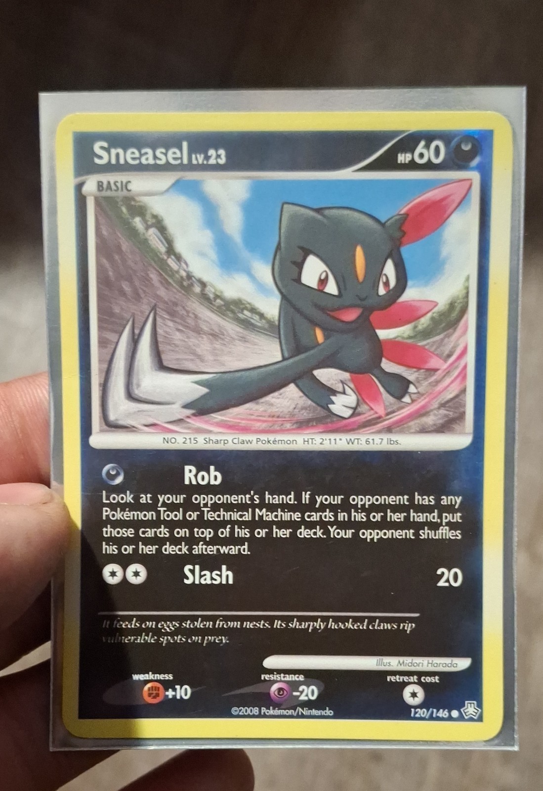 Sneasel 120/146 Legends Awakened Regular