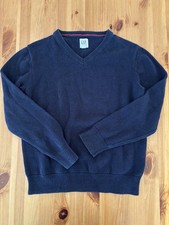GAP Kids Knit V-neck Navy Pullover Sweater Size M Long Sleeve Great condition