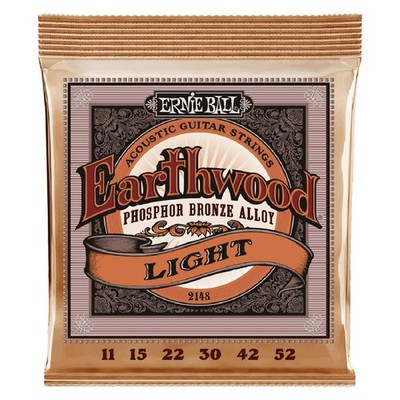 Ernie Ball 2148 Earthwood Phosphor Bronze 11-52