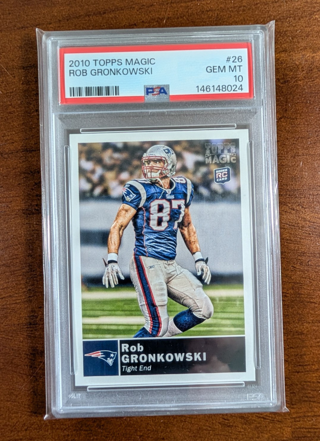 Rob Gronkowski Topps Magic #26 Base