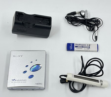 Sony MZ-E520 Silver MD Walkman Minidisc Player Portable Audio Type-S NetMD NM