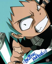 Brittney Karbowski Autographed Black Star Soul Eater 8x10 photo