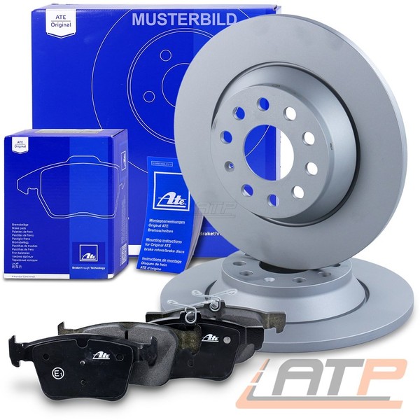 ATE Bremsenset Hinten FÜR Opel Omega A V87 Senator B V88-image