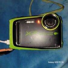 Fujifilm FinePix XP120 Shock & Waterproof Wi-Fi Digital Camera - Black/lime