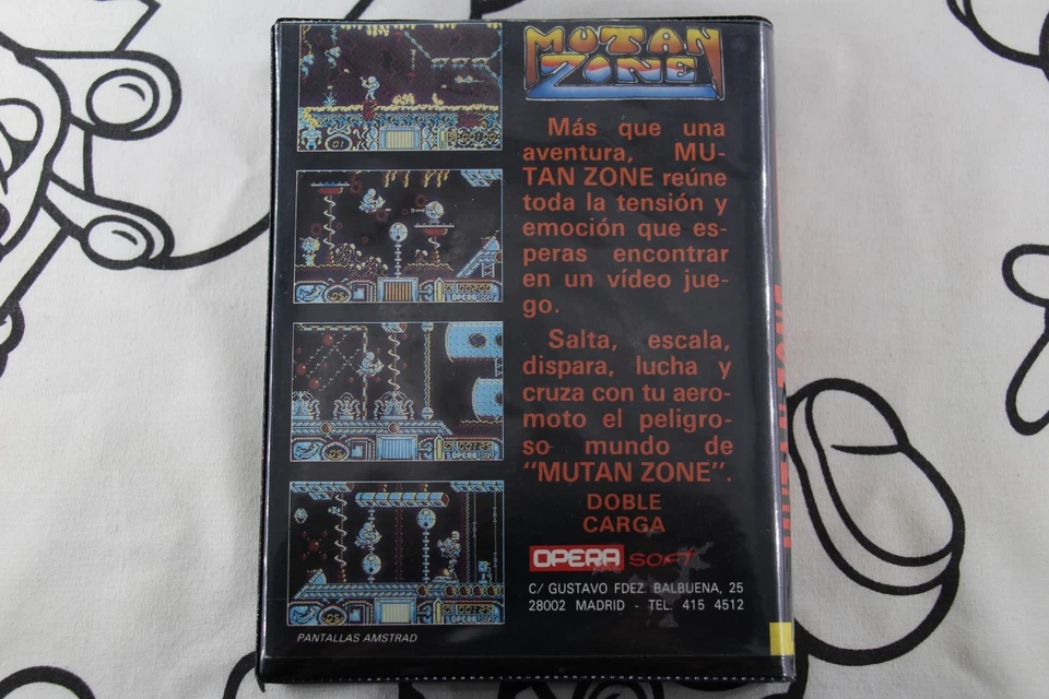 MSX 64K DISQUETTE DISQUETE DISK MUTANT ZONE OPERA SOFT - Imagen 2 de 4
