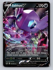 sableye v pokemon card value - 194/202 - Sword & Shield - Full Art Holo Darkness Darkness Lode Search Put a Trainer card from your discard pile into your hand Sableye V #120 Prices |