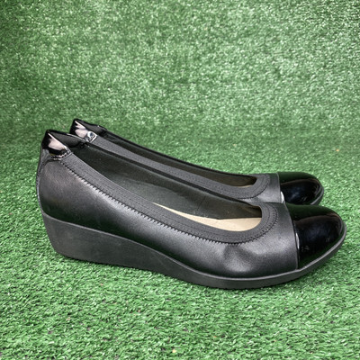 Wedge Womens Black Flats Size 11 Clarks Shoes Women Black