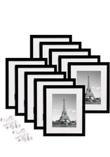 8X10 Picture Frame Set of 10 Display Pictures 8X10 Multi Photo Frames Collage