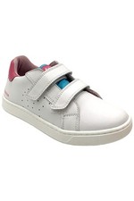 Naturino Kid's Girl Falcotto Kiner Low VL Sneaker White/Flamingo/Capri