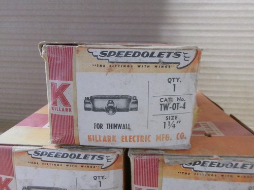 Nuevo Lote de 3 Killark TW-OT-4 1 1/4" Cuerpo Conducto AK - Imagen 2 de 3