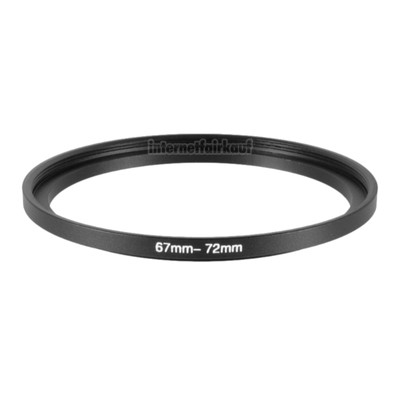 67-72mm Adapterring 67mm-72mm Filteradapter 67 - 72 mm