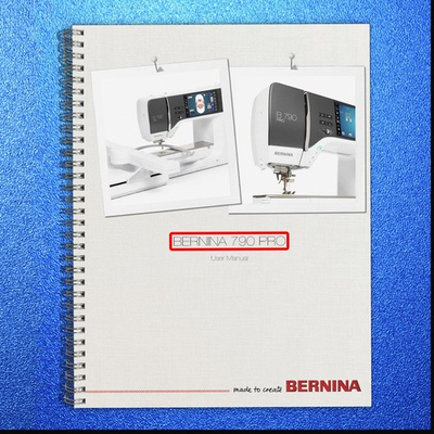 #ad BERNINA 790 PRO User Instruction Manual 250 Color Pages TOUGH BINDING $30.64