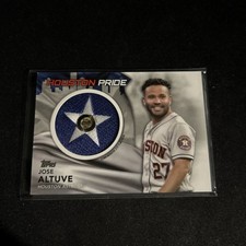 2022 Topps Series 1 City Flag Commemorative Relics Jose Altuve #CFP-JAL Patch