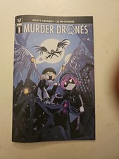 MURDER DRONES 1 Cover B ☆ Uzi & N Copper-9 Glitch Productions