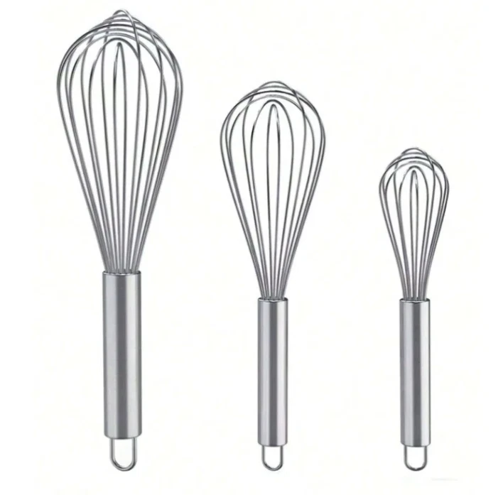 Heavy Duty Balloon Whisk Professional Egg Whisk Catering Egg Beater Whipper
Opens in a new window or