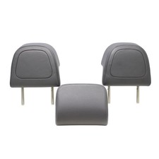 2006-2009 Vw Golf Mk5 R32 Set Of 3 Rear Sporrt Seat Leather Headrest Oem 2006-2009 Vw Golf Mk5 R32 Set Of 3 Rear Sporrt Seat Leather Headrest Oem