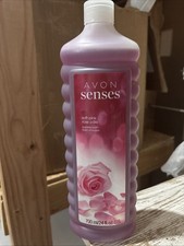 Avon Senses Soft Pink Bubble Bath 24 Ounce New And Sealed Discontinued Scent