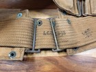 WW I/1918? L.C.C. & CO. U.S. MILITARY SOLDIER BELT RIG W/POUCHES- NICE/L@@K — photo 3