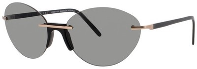 ANDY WOLF AW ZURI A Sunglasses BLACK Frame SMOKE Lenses 62 mm