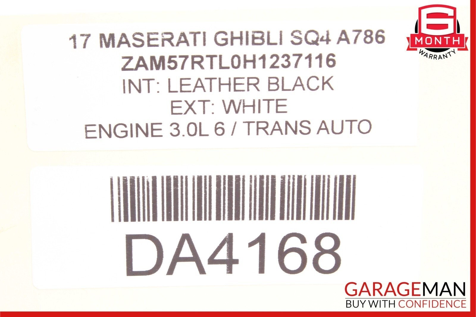 14-17 Maserati Ghibli S Blind Spot Control Module Blind Spot Monitor 670100397