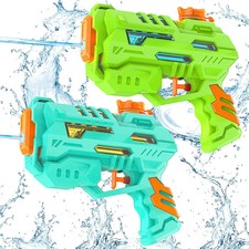 Water Gun for Kids - Squirt Gun Adults Summer Super Water Blaster Soaker 2 Pack
