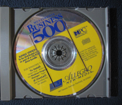 Multi-Media Business 500 [CD-ROM] WIndows 3.1