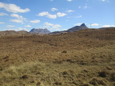 Photo A2 Moorland on a sunny day River Polly  c2015