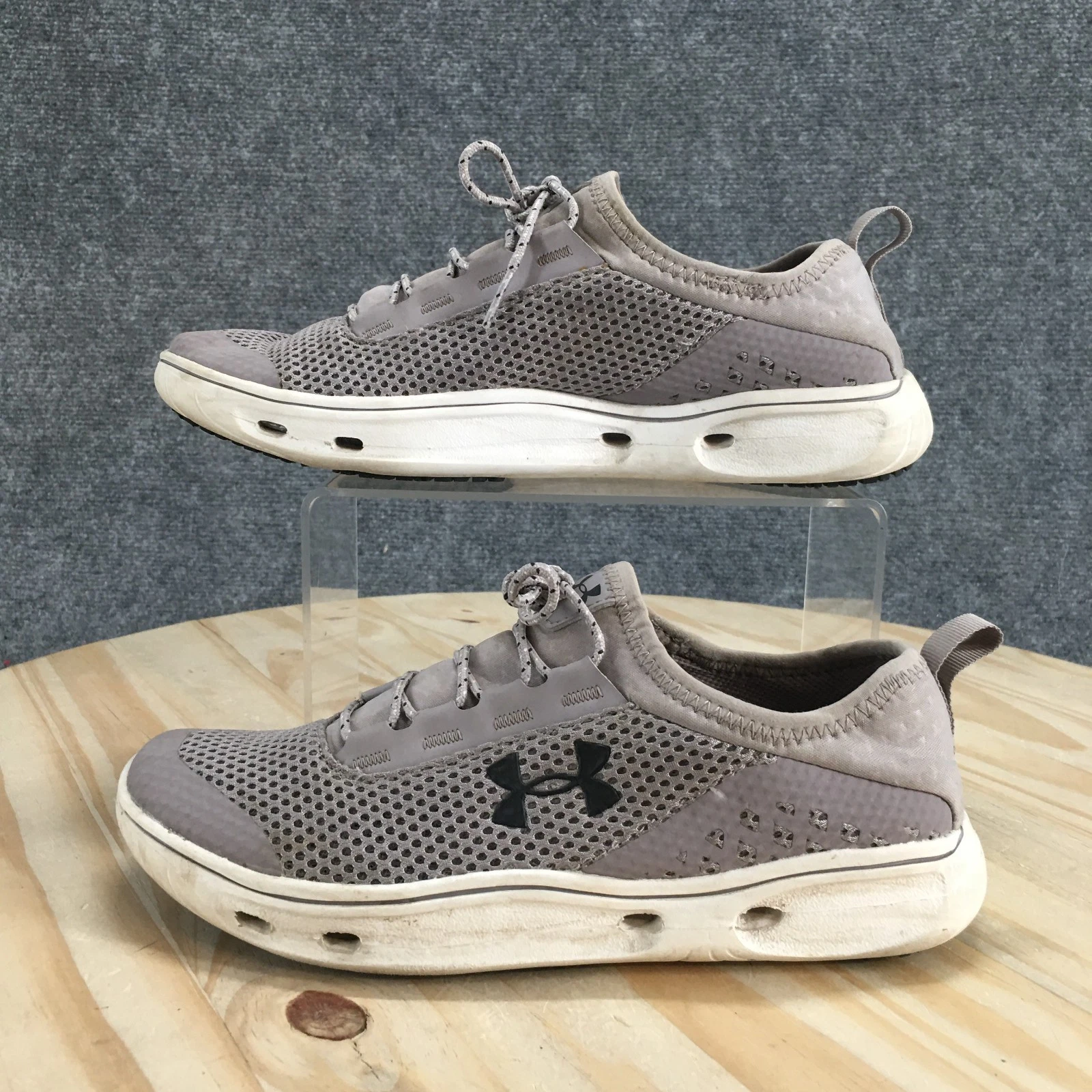 Under Armour Fishing Water Shoes Womens 6.5 Gray Kilchis Lace Up Michelin Soles
Opens in a new windo